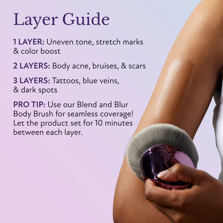 Beauty Body Coverage Perfecter with Brush