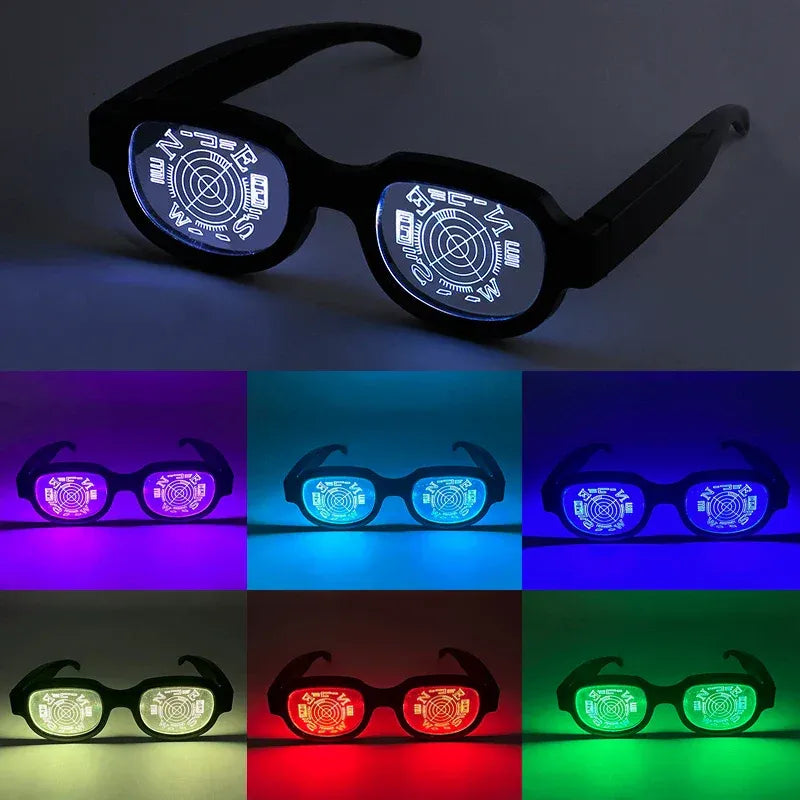 Cosplay LED Conan Glasses