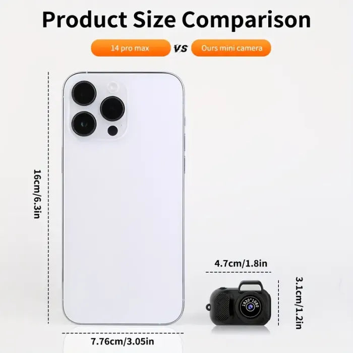 Pacific Venue® Keychain Mini Camera