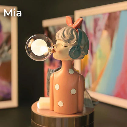 Bubble Girls Lamp