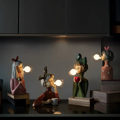 Bubble Girls Lamp