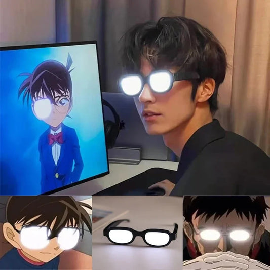 Cosplay LED Conan Glasses